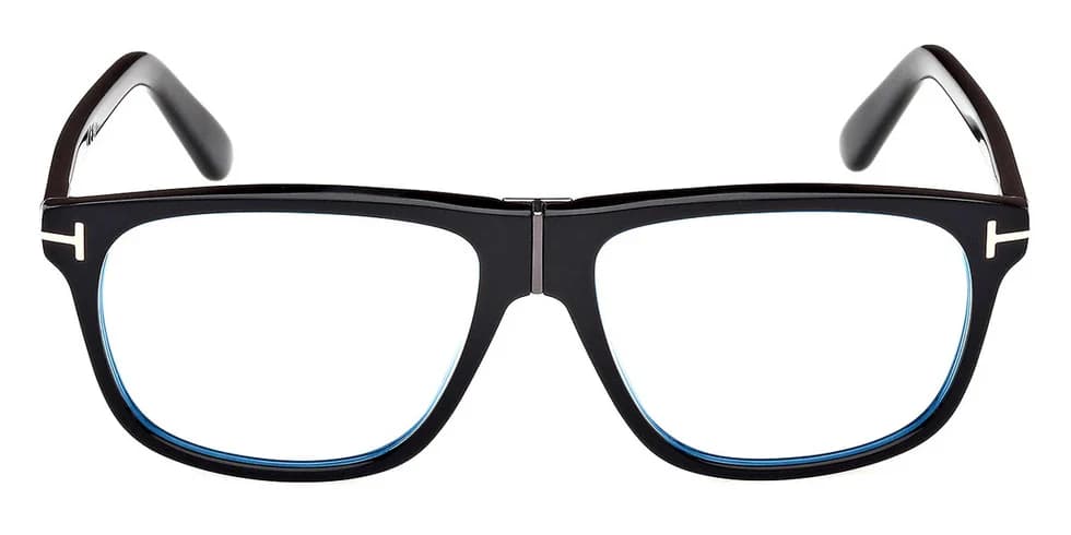Tom Ford FT5978B 001 Eyeglasses Shiny Black 56mm Men 2