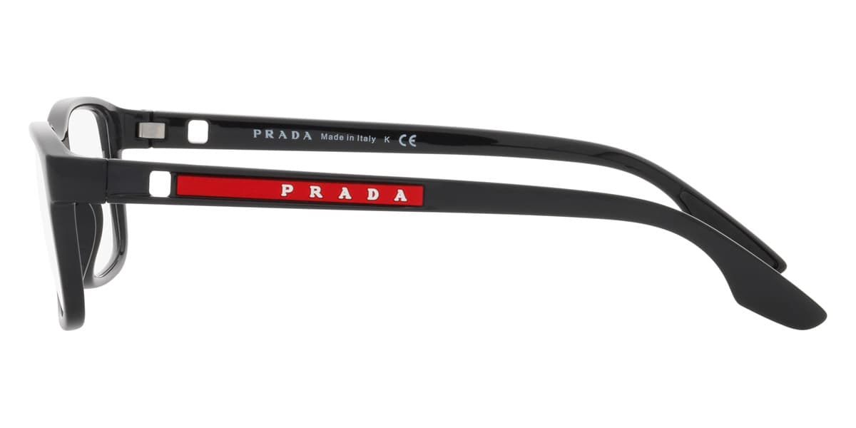 Prada VPS09O 1AB1O1 Eyeglasses Black 53mm Men 3