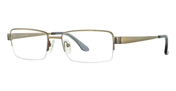 Bulova VALLEY CITY Eyeglasses Silver 54mm Unisex