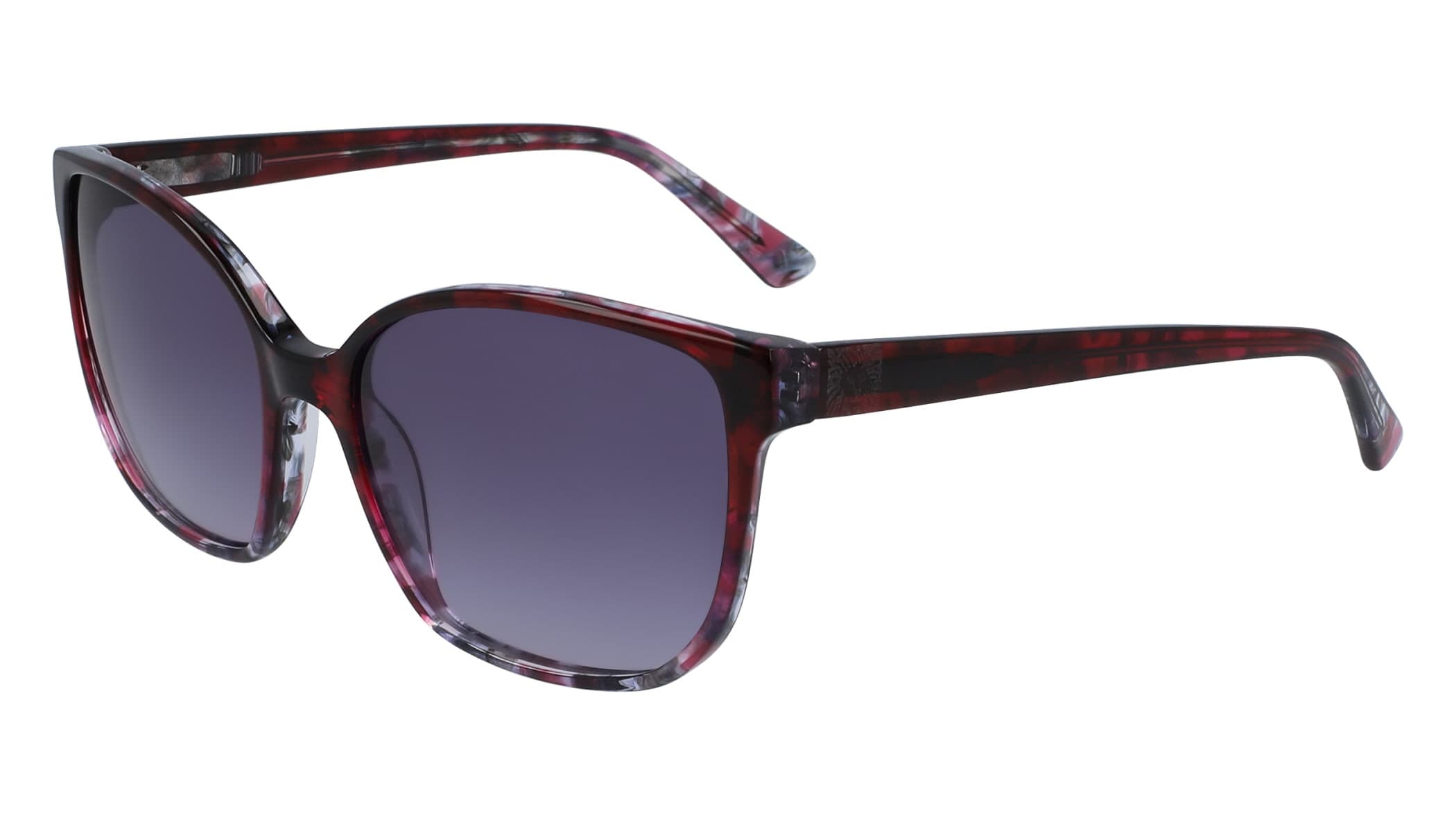 Anne Klein AK7061 603 Sunglasses Merlot Gradient 55mm Women