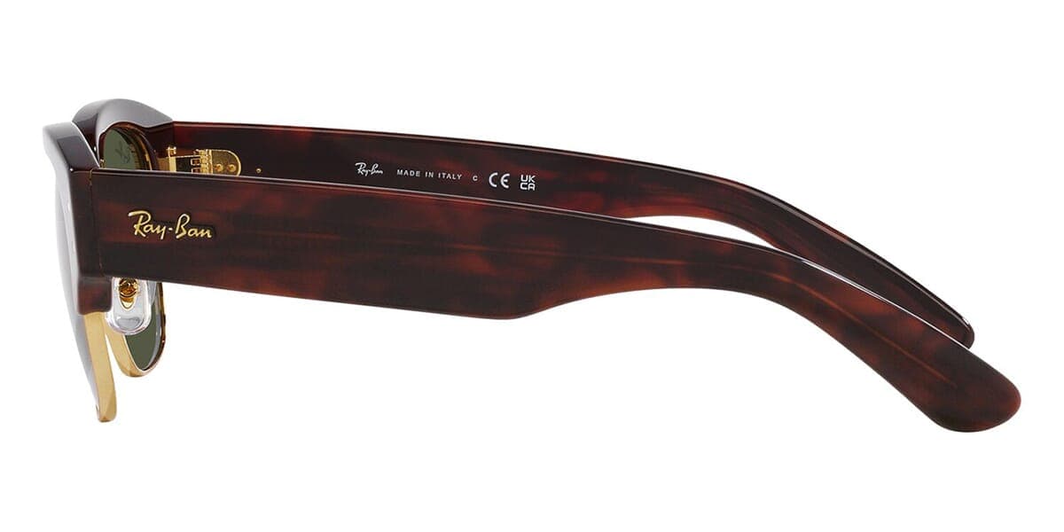 Ray-Ban RB0316S MEGA CLUBMASTER 99031 Sunglasses Mock Tortoise 53mm Men 3
