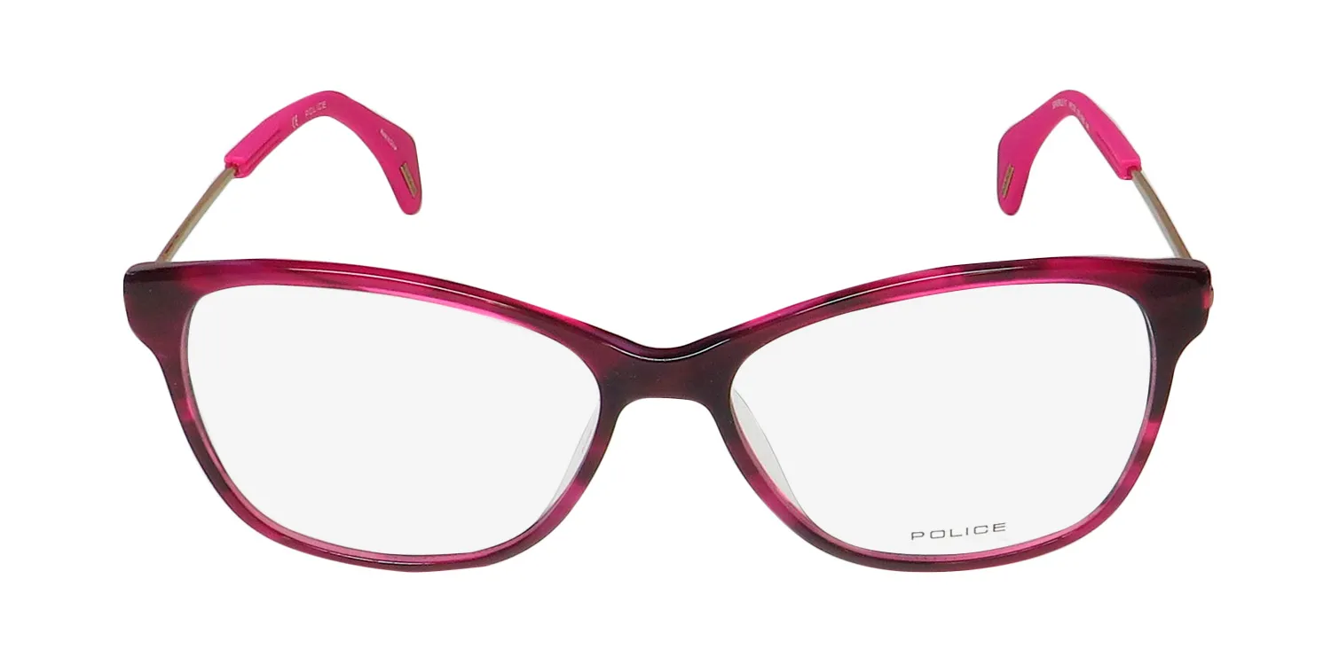 Police Vpl729 Sparkle 11 09n5 Eyeglasses Rose 53mm 3