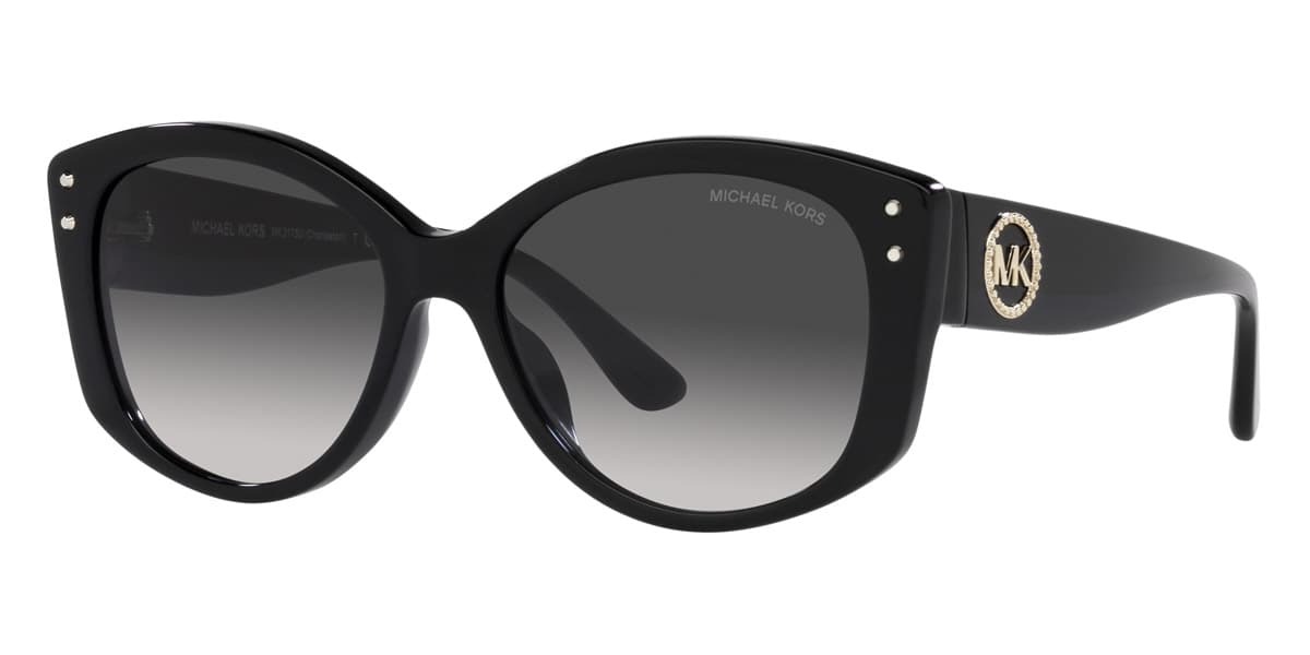 Michael Kors MK2175U Charleston 30058G Sunglasses Black 54mm Women