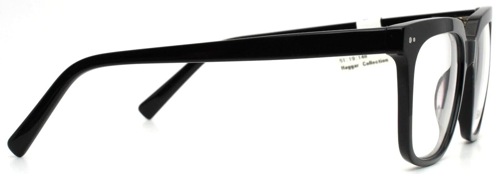 Haggar H290 EBONY Eyeglasses Black 51mm Men 10