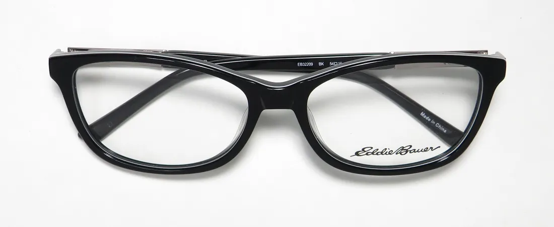 Eddie Bauer 32209 bk Eyeglasses Black 54mm 2