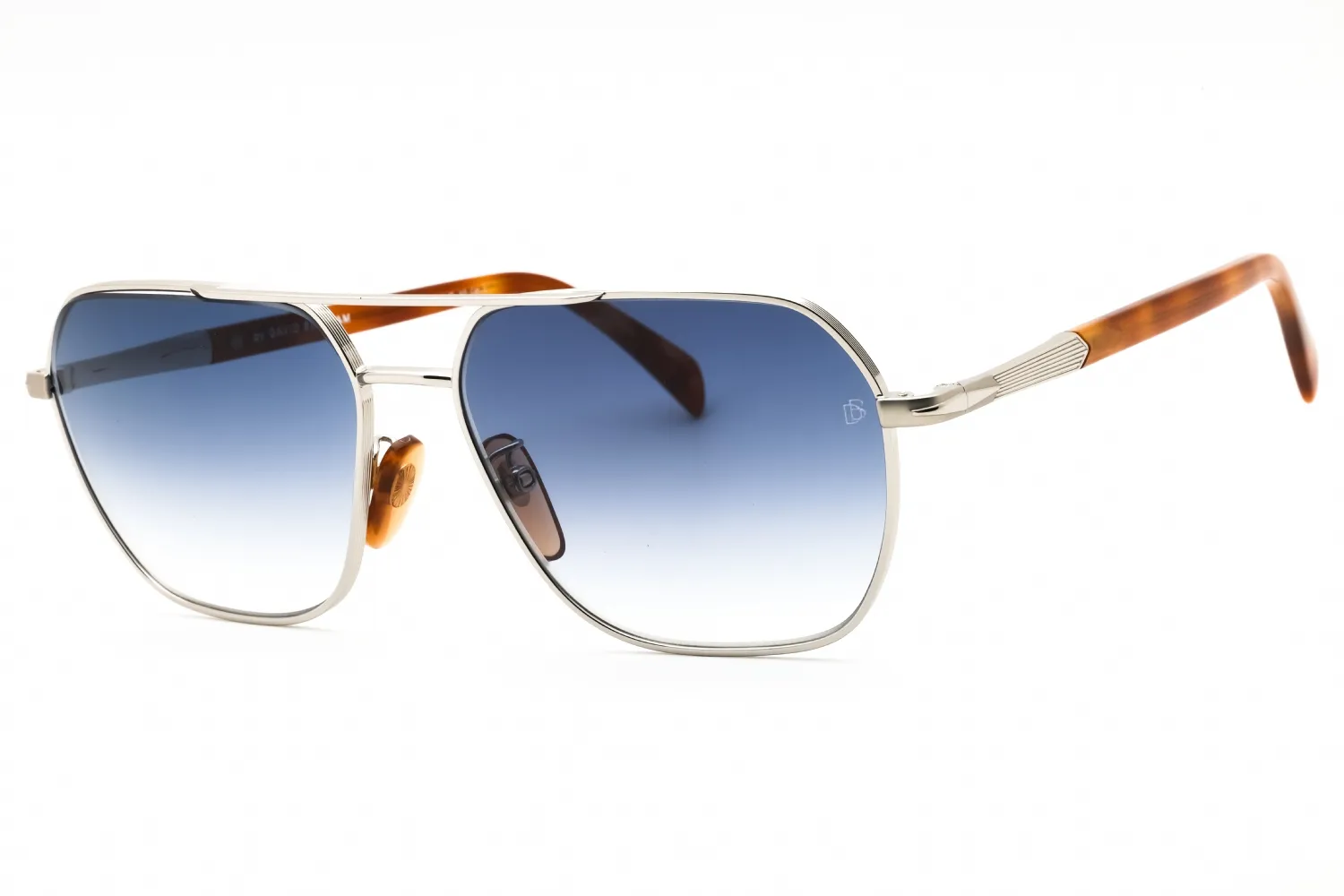 David Beckham DB 1128/G/S 0YL7 08 Sunglasses Silver 59mm Men