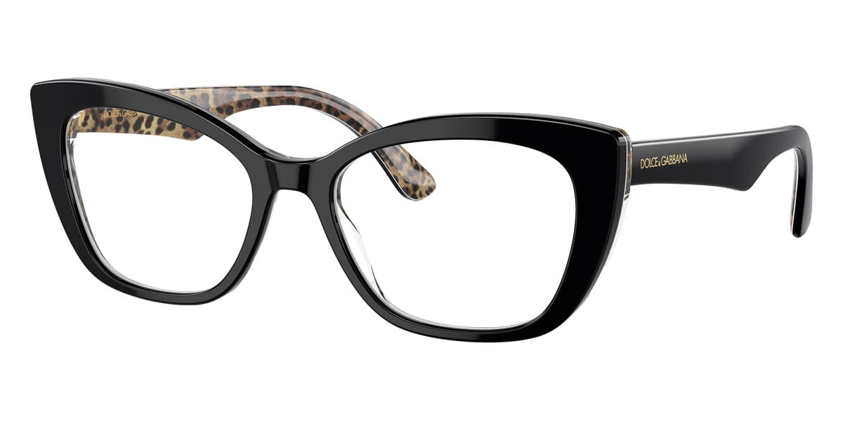 Dolce&Gabbana DG3360 3299 Eyeglasses Black 54mm Women