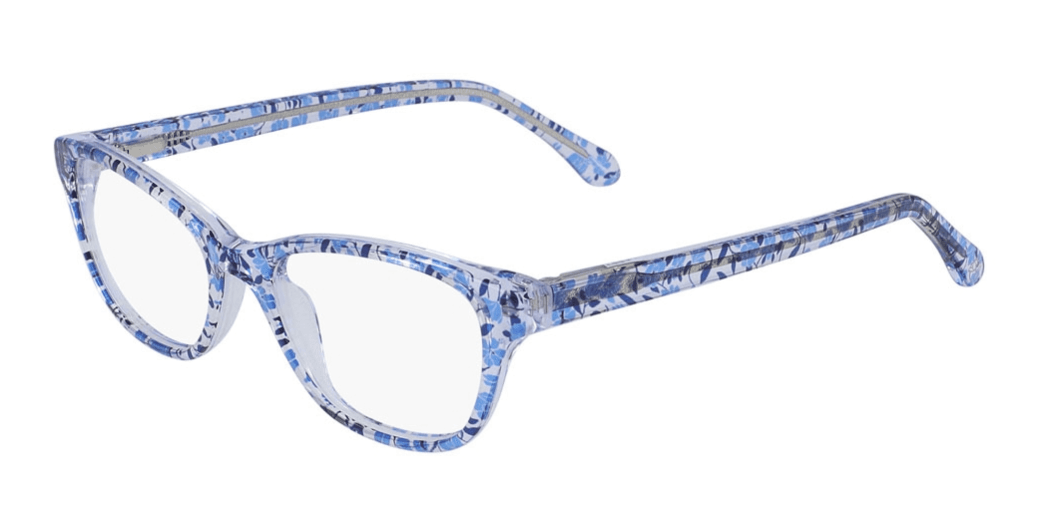 Draper James DJ1001 414 Eyeglasses Indigo Floral 48mm Kids
