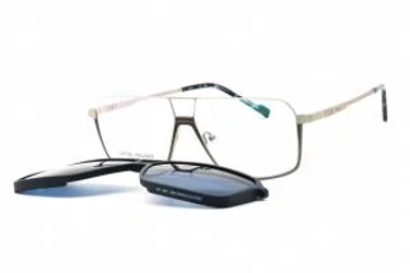 Zeiss ZS24157LP 048 Eyeglasses Atin Silver 57mm