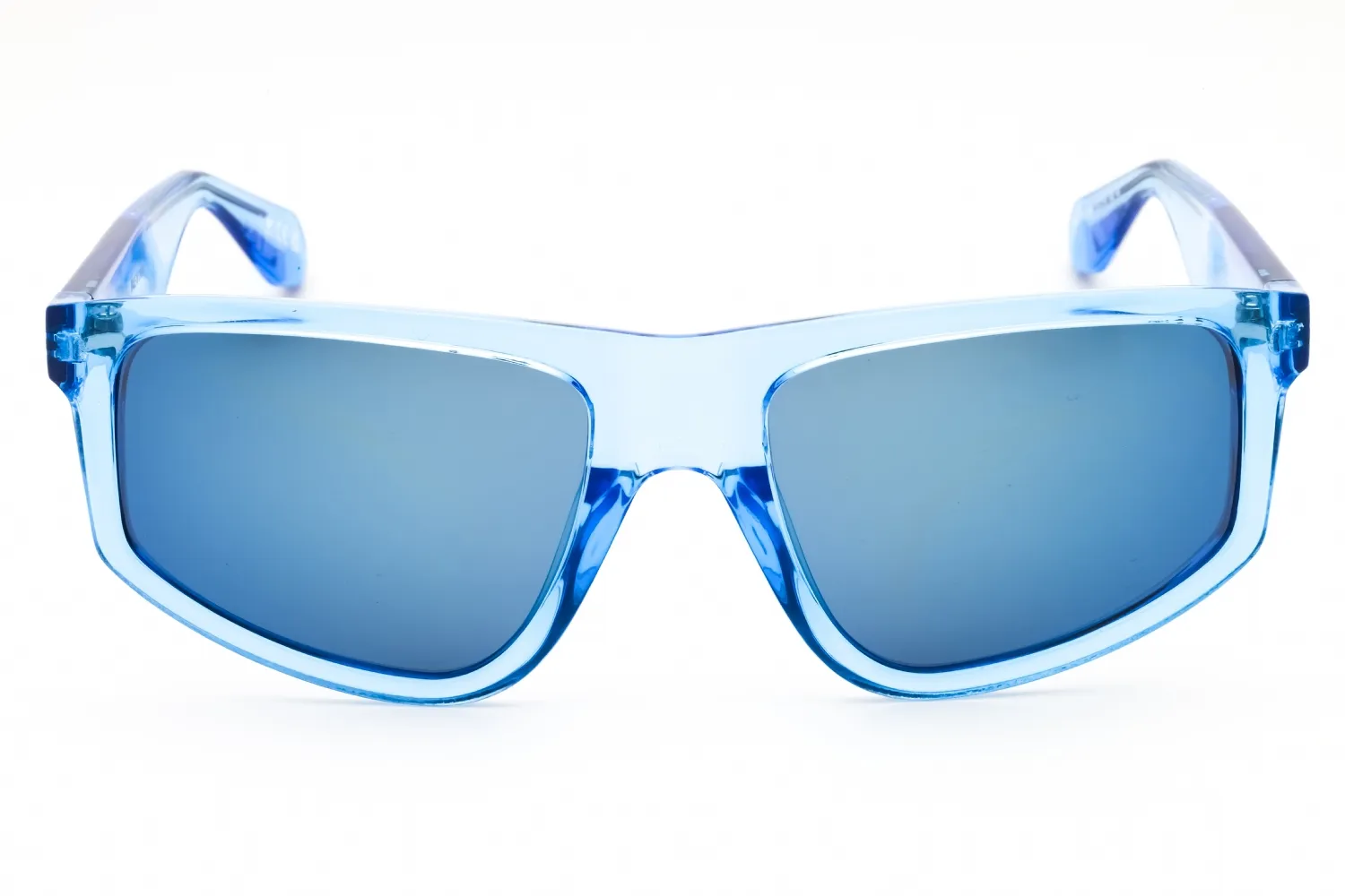Adidas OR0108 90X Sunglasses Shiny Blue 55mm Unisex 2