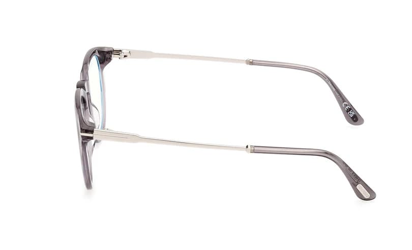 Tom Ford FT5905B 020 Eyeglasses Grey 49mm Men 3