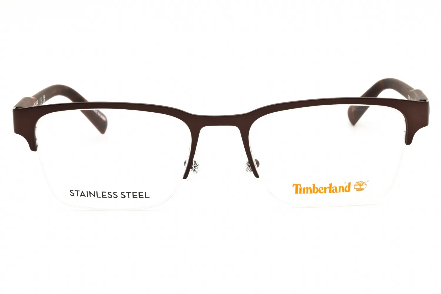 Timberland TB50046 049 Eyeglasses Matte Dark Brown 53mm Men 2