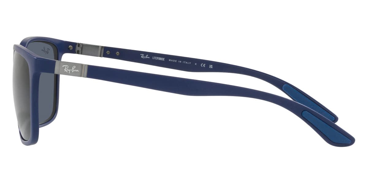 Ray-Ban RB4385 601587 Sunglasses Matte Blue 58mm Men 3