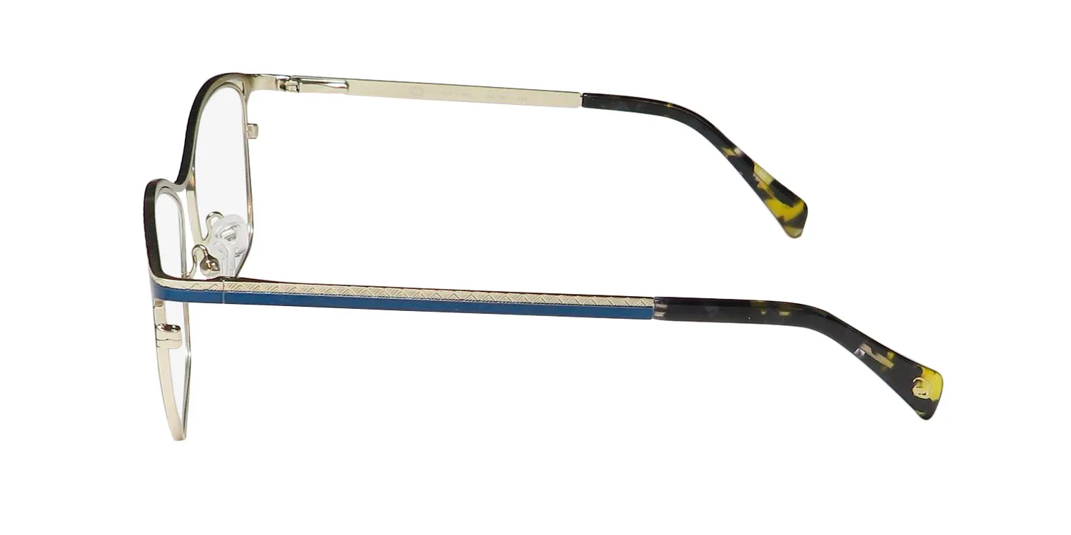 Oscar de la Renta Osl 748 414 Eyeglasses Navy 55mm 4