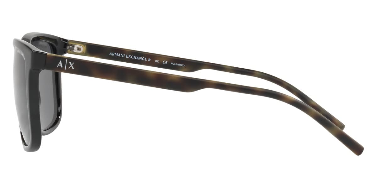 Armani Exchange AX4070S 815881 Sunglasses Black Tortoise 57mm Men 3