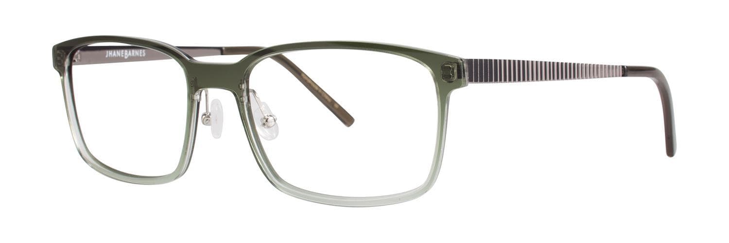 Jhane Barnes Approximate Eyeglasses Olive 54mm Men
