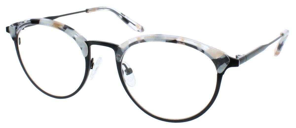 BCBGMAXAZRIA Astrid Eyeglasses Black 49mm Women