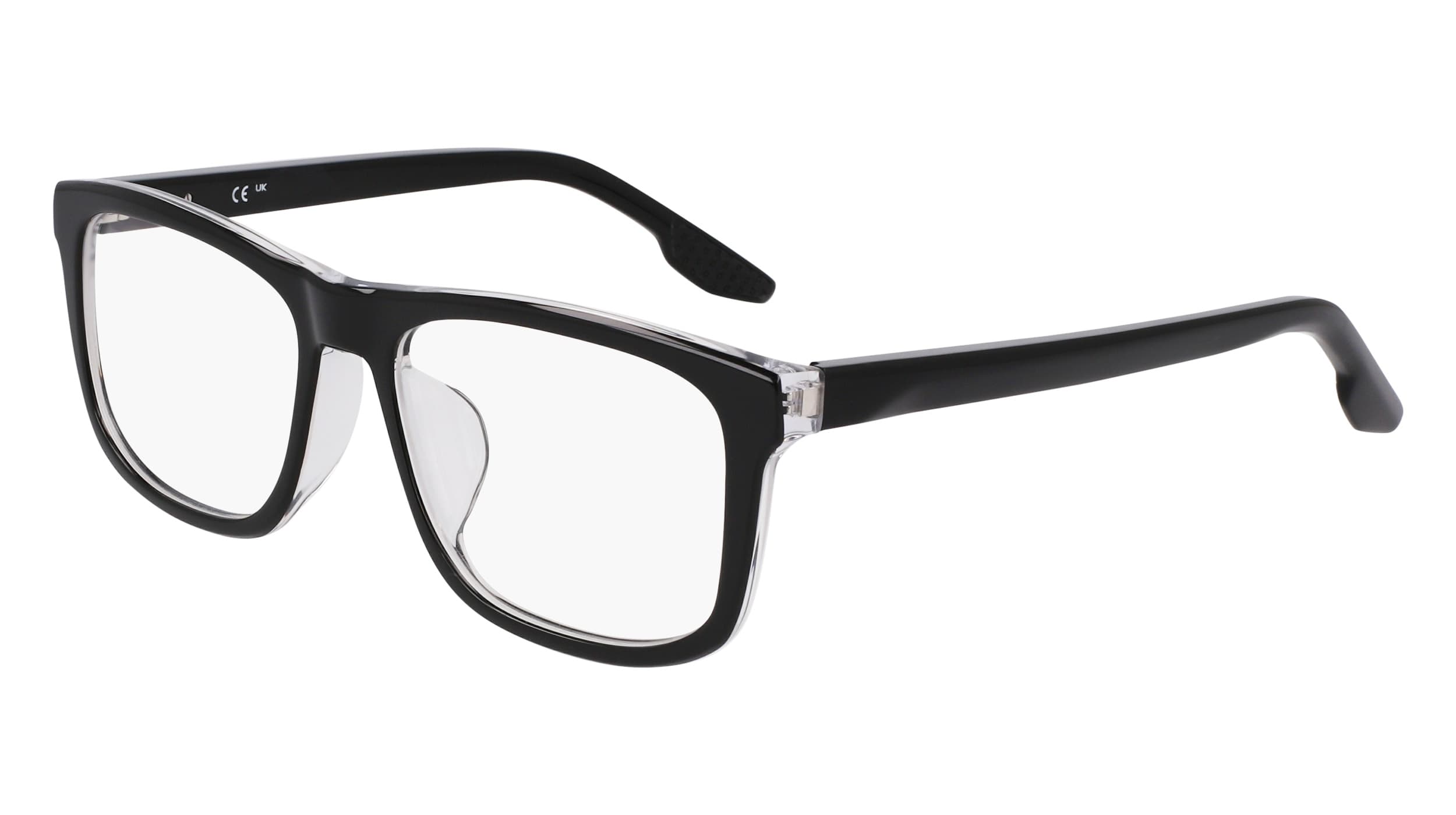 Nike 7163 010 Eyeglasses Black 55mm Men