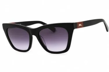 Longchamp LO715S 001 Sunglasses Black 54mm
