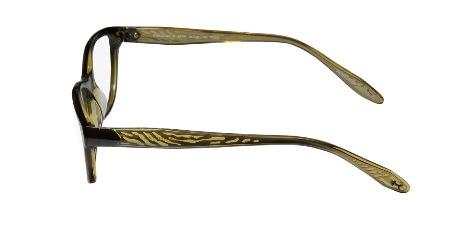 KOALI 7447k vv032 Eyeglasses Khaki 54mm 4