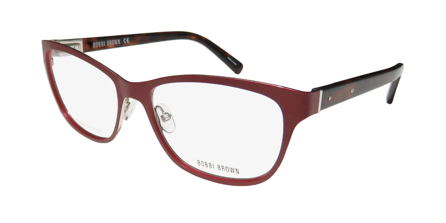 Bobbi Brown The Kylie qvh Eyeglasses Matte Red Havana 53mm