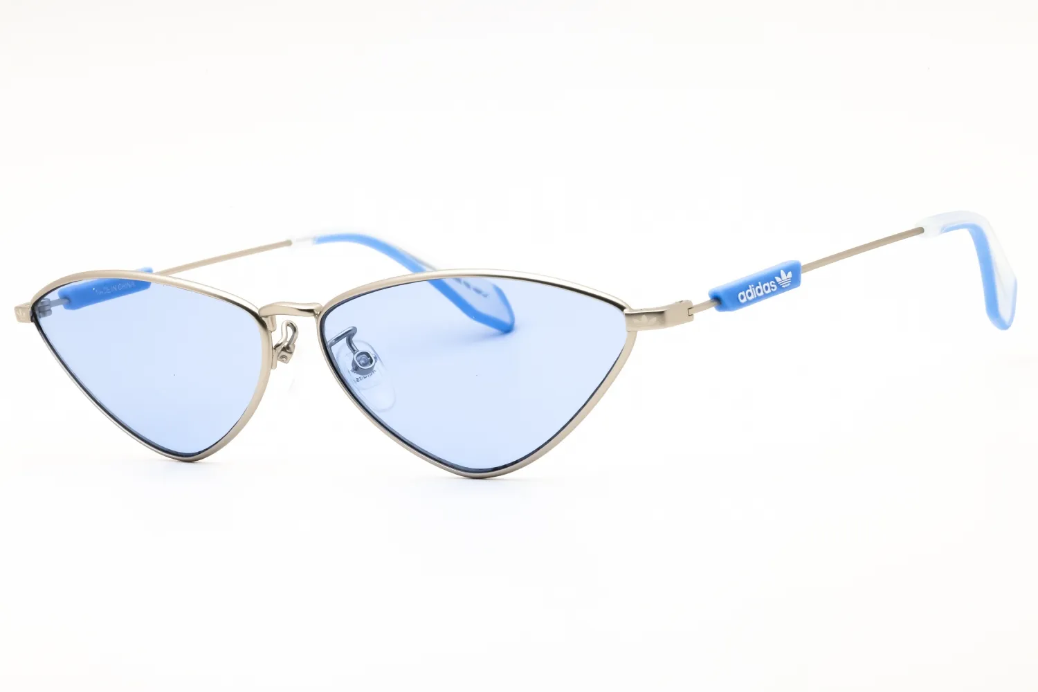 Adidas OR0084 16V Sunglasses Shiny Palladium 61mm Women