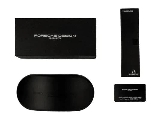 Porsche Design P8597 D P8597 Sunglasses Brown 125mm Men _Case