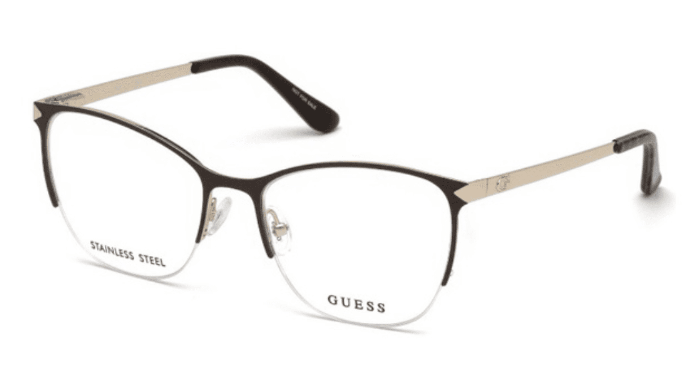 Guess GU2666 049 Eyeglasses Brown 53mm Women