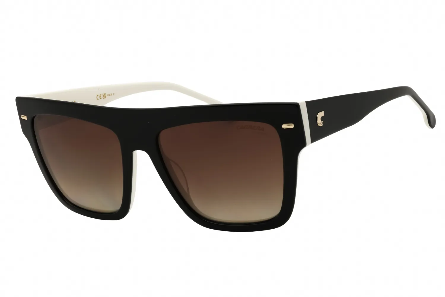 Carrera CARRERA 3016/S 080S LA Sunglasses Black Whte 55mm Men