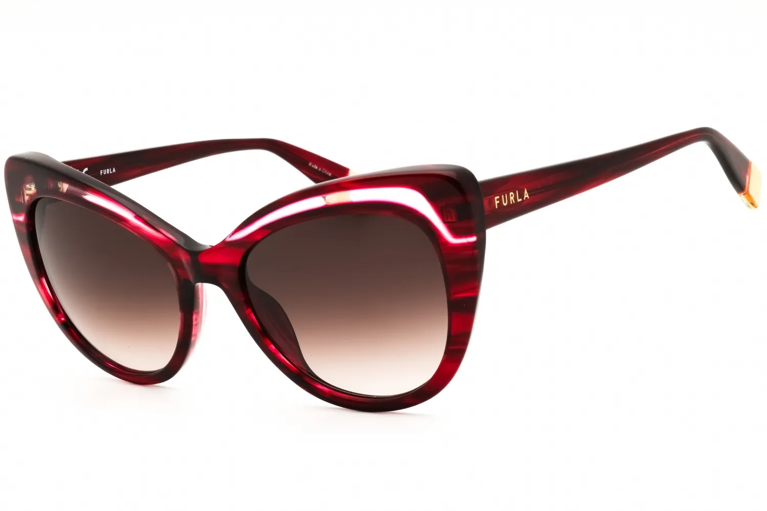 Furla SFU405V 04A2 Sunglasses Burgundy 53mm Women