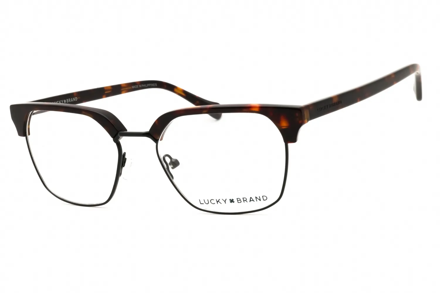 Lucky Brand VLBD133 0HAV Eyeglasses Dark Havana 52mm Men