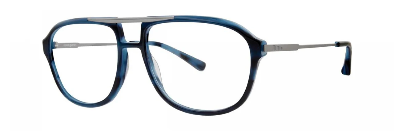 Jhane Barnes Transpose Eyeglasses Navy 57mm Men