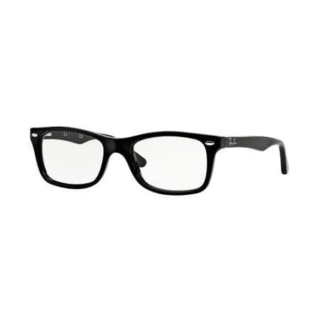Ray-Ban RB5228 2000 RX5228 Eyeglasses Black 53mm Unisex