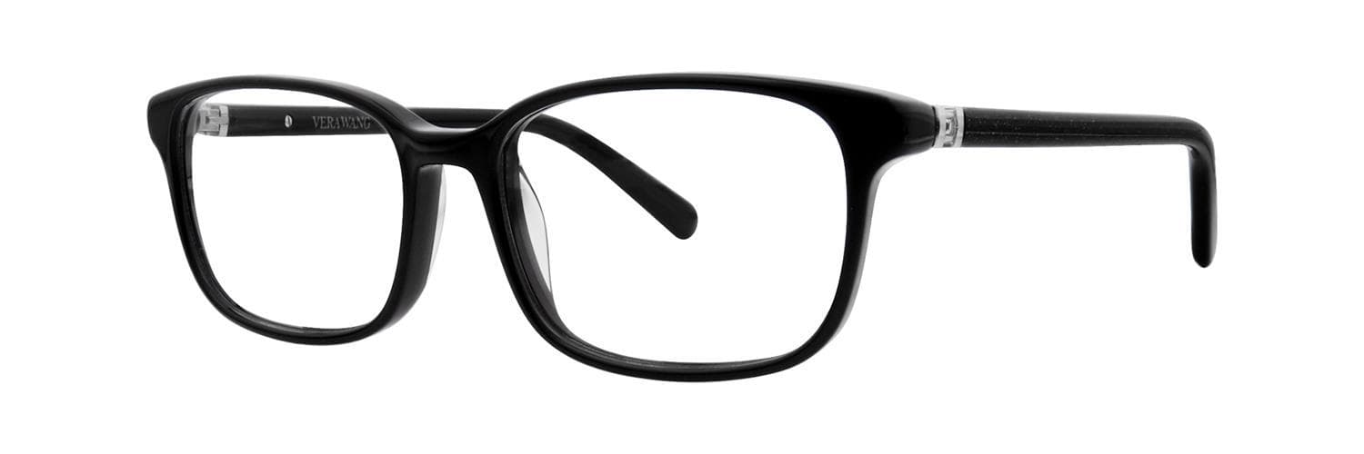 Vera Wang Geovanna Eyeglasses Black Shimmer 49mm Women
