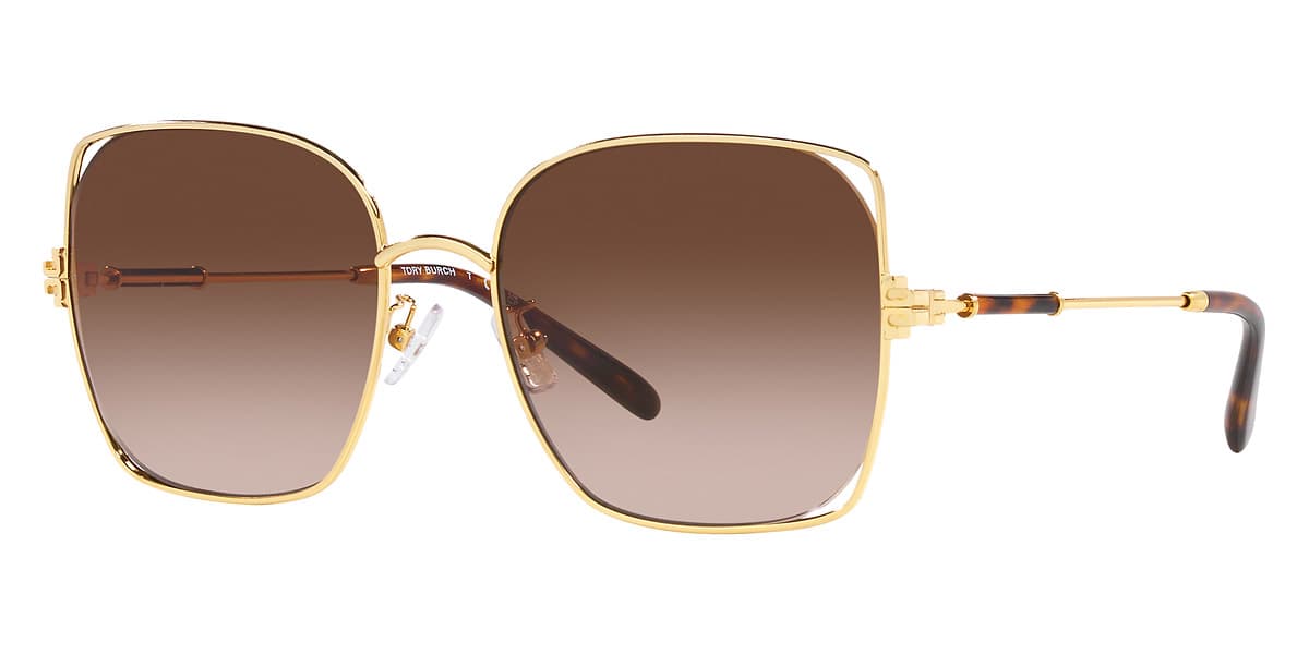 Tory Burch TY6097 331613 Sunglasses Gold 55mm Women