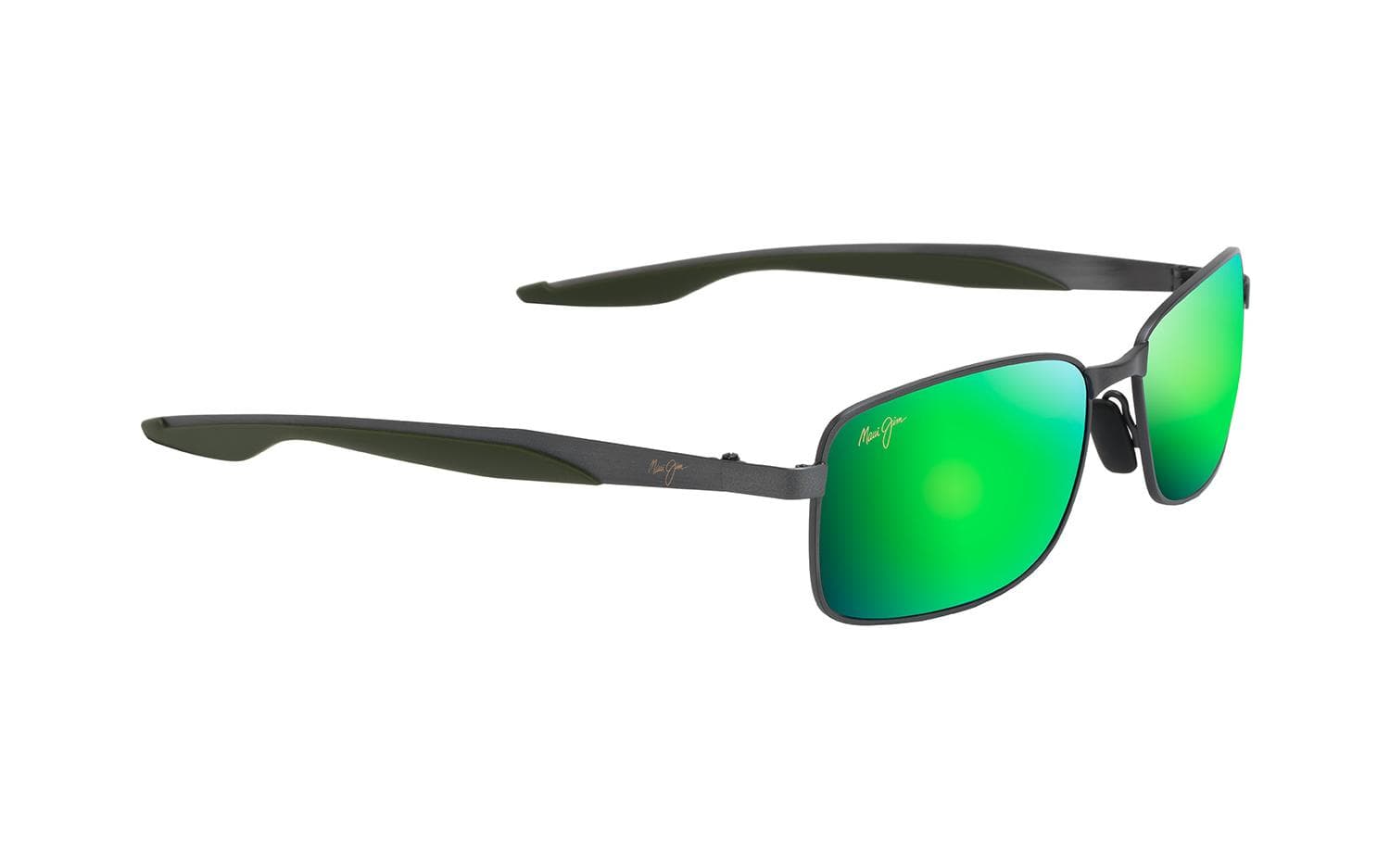 Maui Jim Shoal MJ797 02F Sunglasses Brushed Gunmetal 57mm Unisex