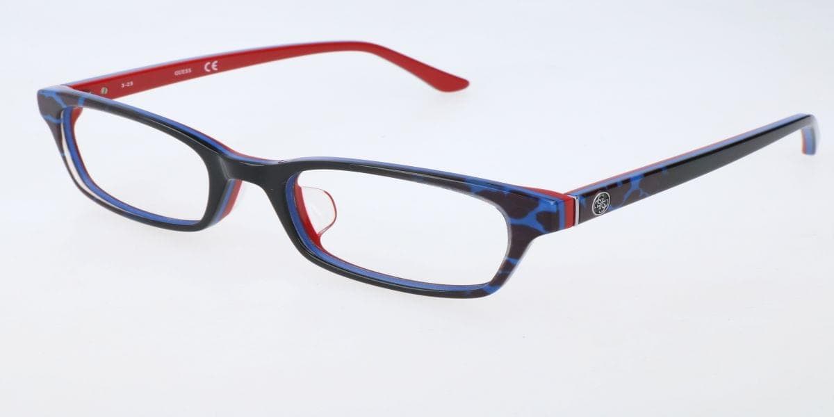 Guess GU2535-F 092 GU 2535F Asian Fit Eyeglasses Multicolor 51mm Men