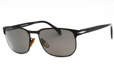 David Beckham DB 1131/S 0124 M9 Sunglasses Mt Black Silver 59mm