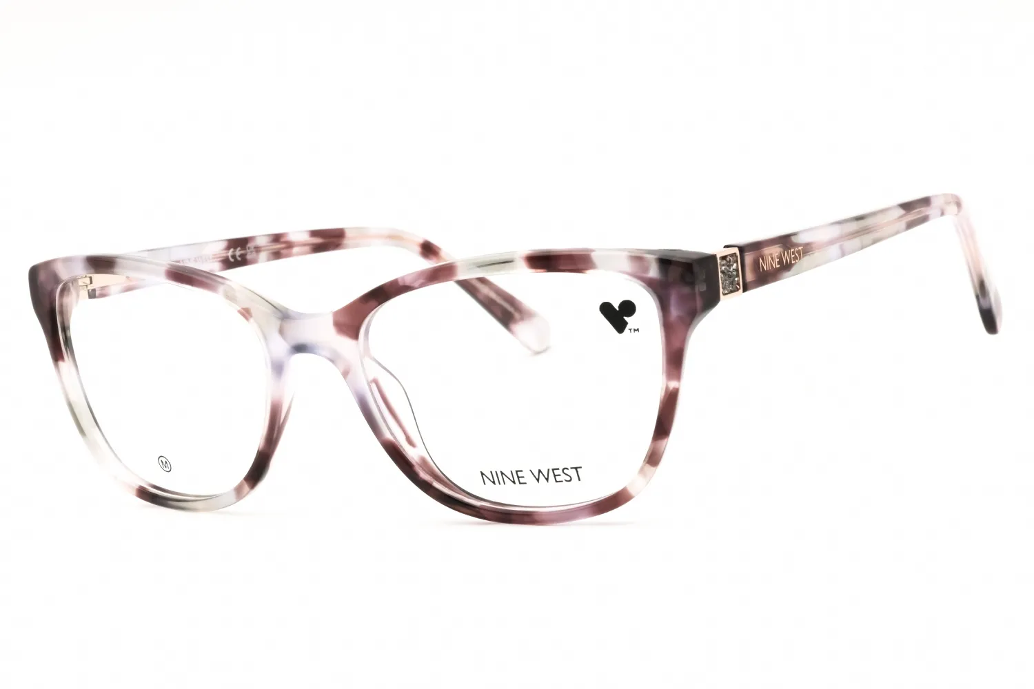 Nine West NW5215 520 Eyeglasses Lavender 52mm Women
