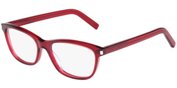 Saint Laurent SL12/F 004 Eyeglasses Red 54mm Women