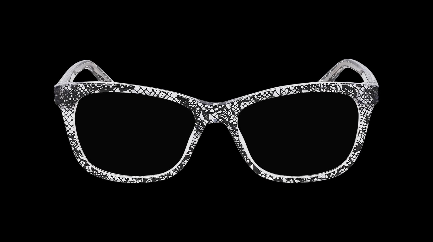 Bebe BB5213 011 Eyeglasses Jet Lace 54mm Women 2