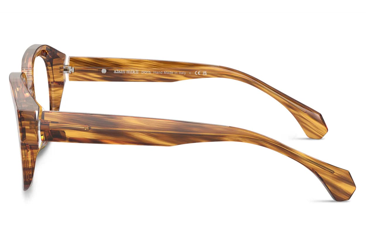 Alain Mikli A03510 001 001 Eyeglasses Brown 50mm Unisex 3