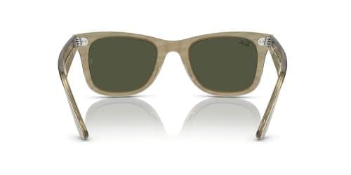 Ray-Ban RB2140 1387/31 WAYFARER CHANGE RB2140 Sunglasses Green 150mm Unisex 4