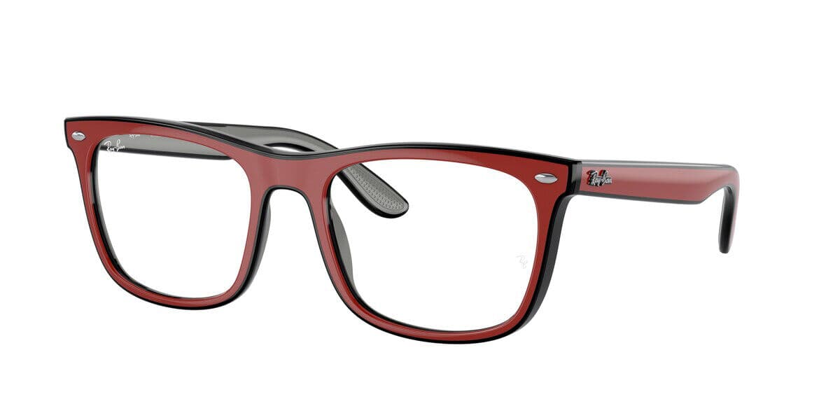Ray-Ban RB7209-F 8212 RX7209F Asian Fit Eyeglasses Multicolor 55mm Unisex