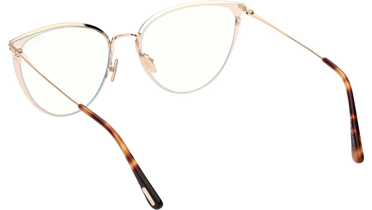 Tom Ford FT5840B 046 Eyeglasses Matte Brown 56mm Women 3