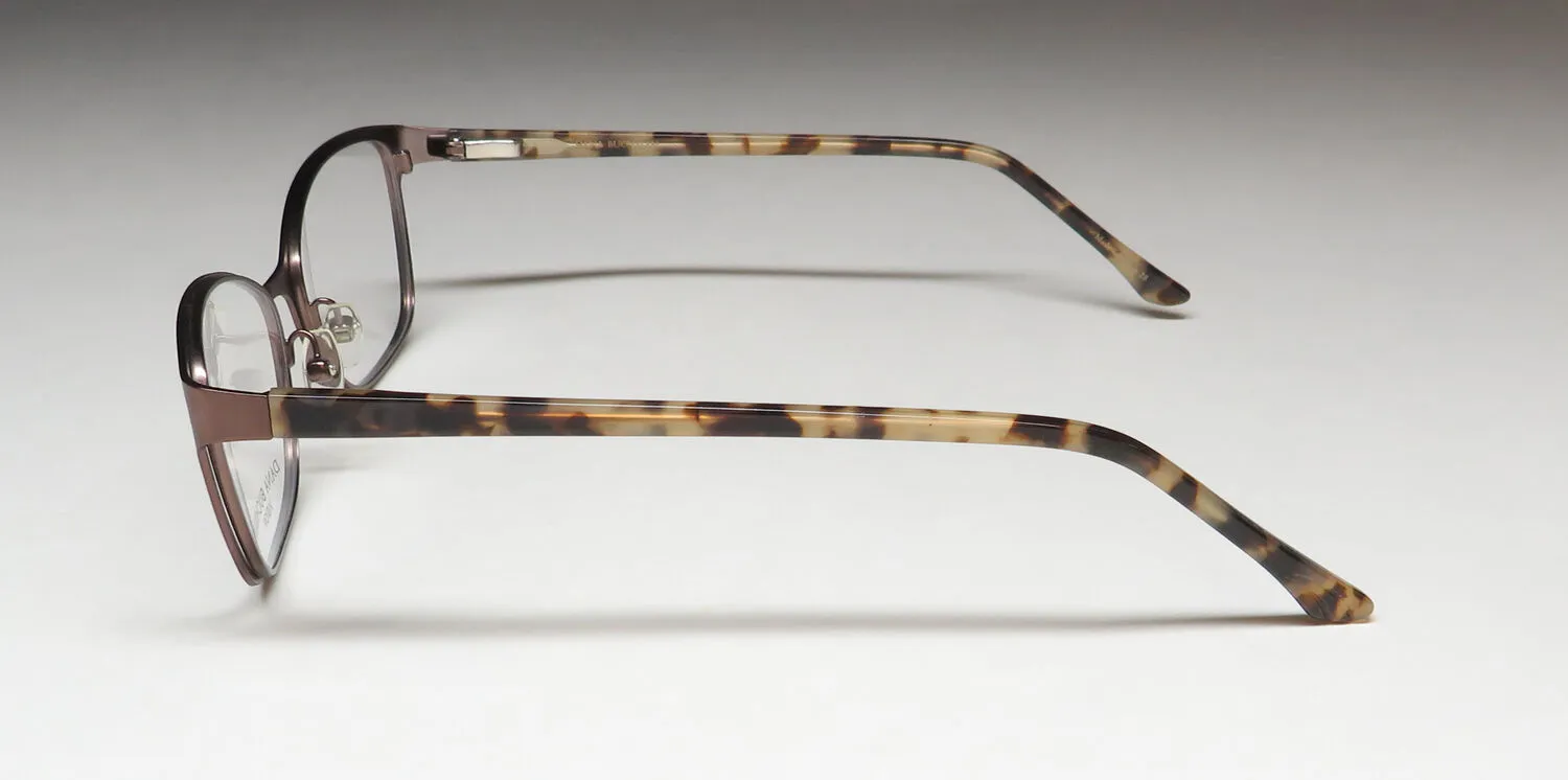 Dana Buchman Sue Ellen cm Eyeglasses Caramel 52mm 4