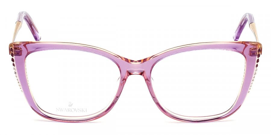 Swarovski SK5366 080 Eyeglasses Pink 52mm Women 2