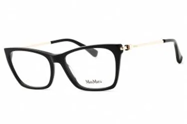 Max Mara MM5128 001 Eyeglasses Shiny Black 54mm