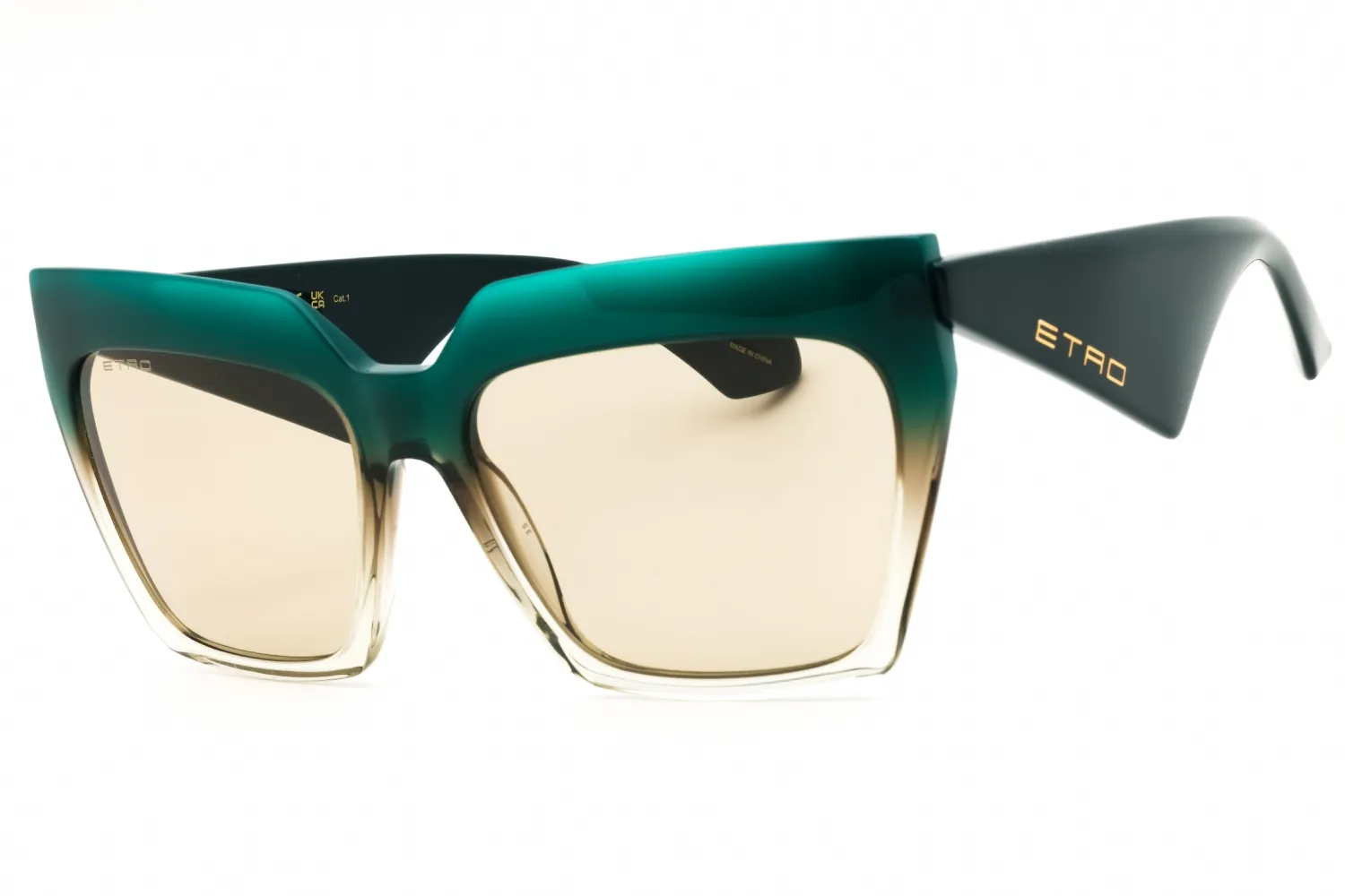 Etro ETRO 0001/S 0GTT QT Sunglasses Khaki Green 58mm Women