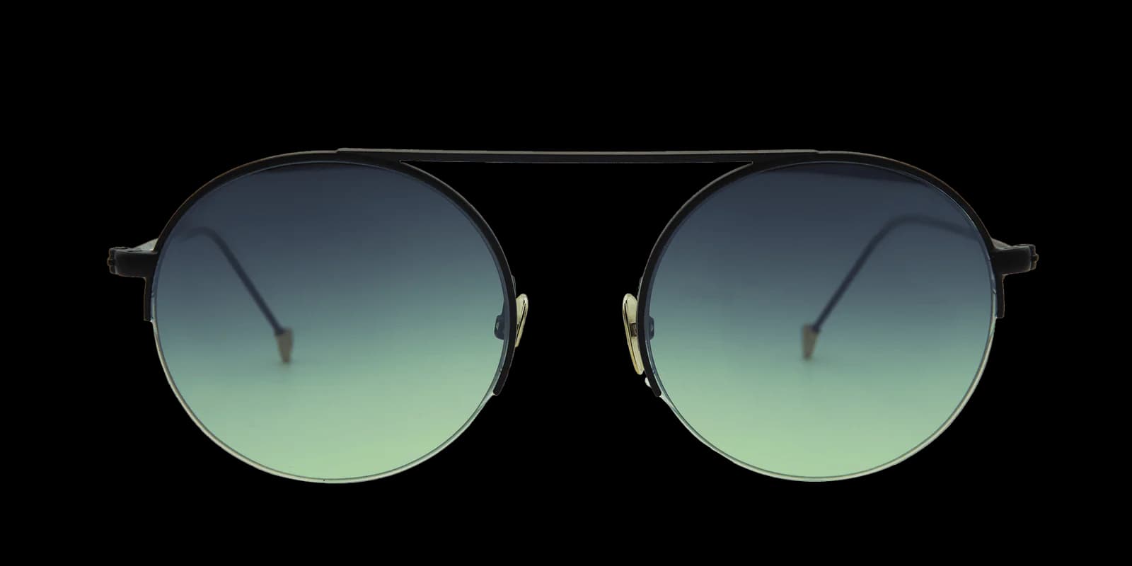 Nathalie Blanc Hermes C248 Sunglasses Matte Black 49mm Unisex